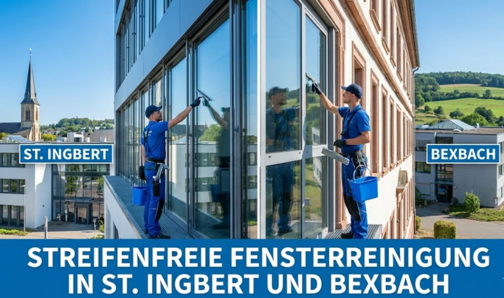 Streifenfreie Fensterreinigung in St. Ingbert und Bexbach