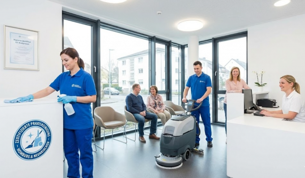 Hygiene in Arztpraxen: Zertifizierte Praxisreinigung in Homburg und Neunkirchen