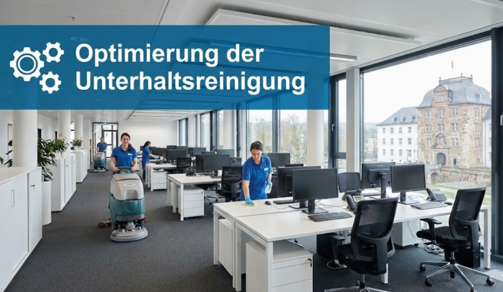 Optimierung der Unterhaltsreinigung in Großraumbüros Saarbrücken