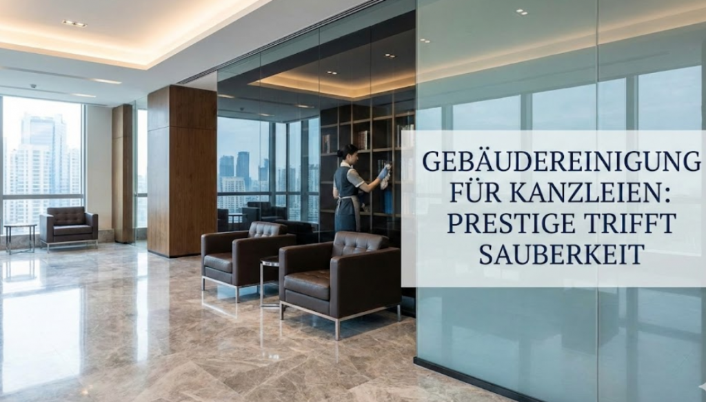 Gebäudereinigung für Kanzleien: Prestige trifft Sauberkeit